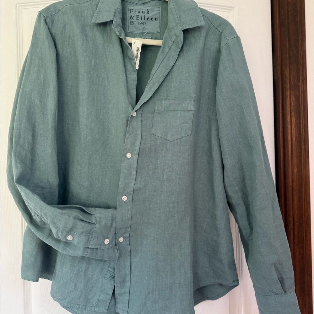 Frank & Eileen Green Button Down Shirt